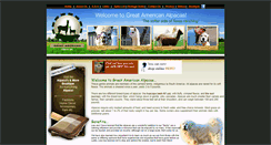 Desktop Screenshot of greatamericanalpacas.net